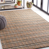 Safavieh Natural Fiber 656 Flat Weave 50% Jute and 50% Cotton Rug NFB656X-9