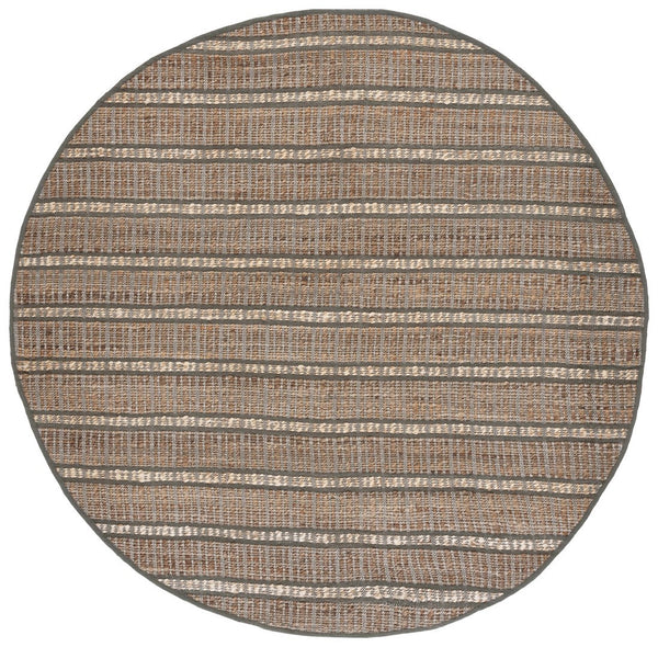 Safavieh Natural Fiber 656 Flat Weave 50% Jute and 50% Cotton Rug NFB656X-9