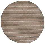 Safavieh Natural Fiber 656 Flat Weave 50% Jute and 50% Cotton Rug NFB656X-9