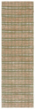 Safavieh Natural Fiber 656 Flat Weave 50% Jute and 50% Cotton Rug NFB656Y-9