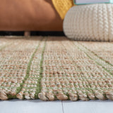 Safavieh Natural Fiber 656 Flat Weave 50% Jute and 50% Cotton Rug NFB656Y-9