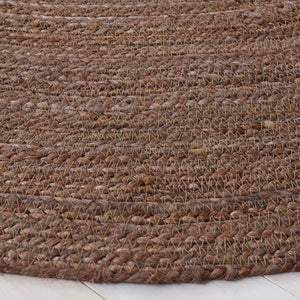 Natural Fiber Hand Woven 100% Jute 0 Rug Brown 100% JUTE NFB901T-5R