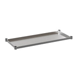 English Elm EE2319 Contemporary Commercial Grade Stainless Steel Worktable Shelve Stainless Steel EEV-15642