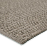 Jaipur Living Iver Indoor/ Outdoor Solid Gray Area Rug (6'X9')