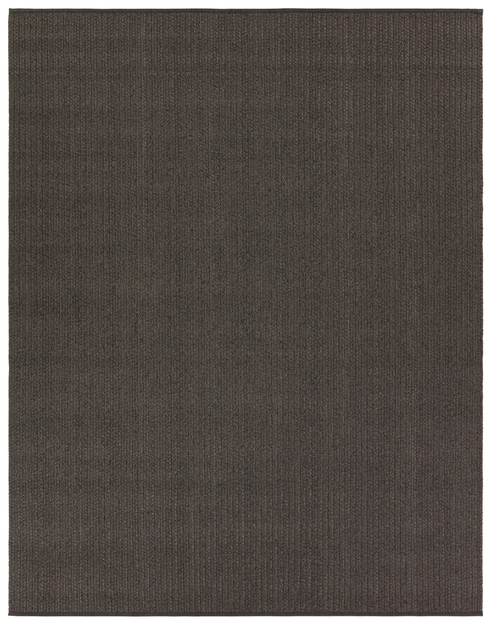Jaipur Living Nirvana Premium Iver NIP06 Handwoven Handmade Outdoor Transitional Rug Dark Gray 4' x 6'