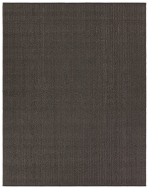 Jaipur Living Nirvana Premium Iver NIP06 Handwoven Handmade Outdoor Transitional Rug Dark Gray 4' x 6'