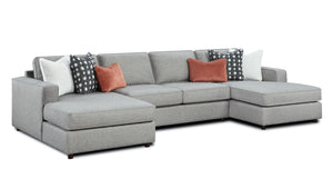 Fusion 2061-26L,29,26R Transitional Sectional 2061-26L,29,26R MONROE ASH