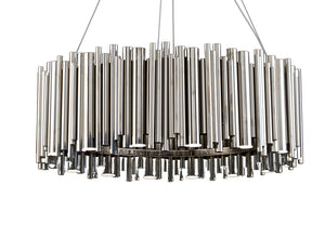 Bethel Chrome LED Chandelier in Stainless Steel