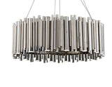 Bethel Chrome LED Chandelier in Stainless Steel