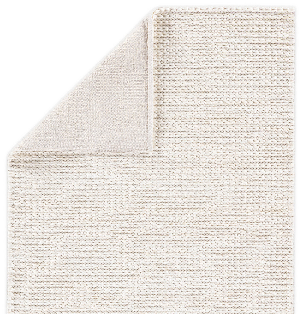 Jaipur Living Calista Natural Solid White Area Rug (6'X9')