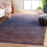 Safavieh Nomad 801 Hand knotted Modern Rug Navy / Pink 9' x 12'