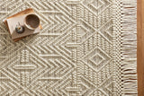 Loloi Noelle NOE-01 Cotton, Polyester, Wool, Viscose, Other Fibers Hand Woven Contemporary Rug NOELNOE-01IVBL90C0