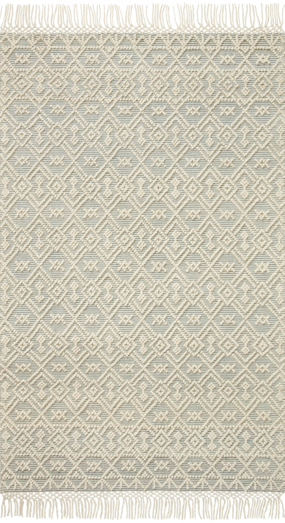 Loloi Noelle NOE-05 Cotton, Polyester, Wool, Viscose, Other Fibers Hand Woven Contemporary Rug NOELNOE-05IVBB90C0