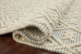 Loloi Noelle NOE-05 Cotton, Polyester, Wool, Viscose, Other Fibers Hand Woven Contemporary Rug NOELNOE-05IVBB90C0