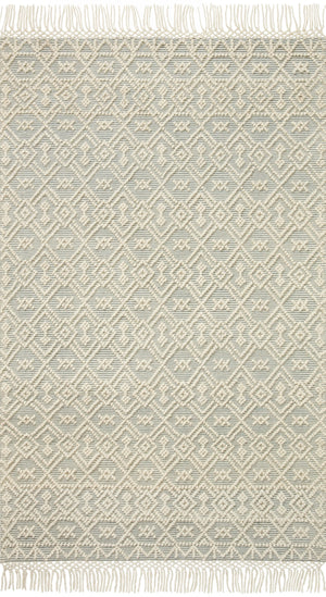 Loloi Noelle NOE-05 Cotton, Polyester, Wool, Viscose, Other Fibers Hand Woven Contemporary Rug NOELNOE-05IVBB90C0