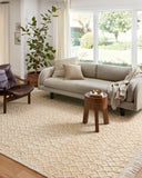 Loloi Noelle NOE-06 Cotton, Polyester, Wool, Viscose, Other Fibers Hand Woven Contemporary Rug NOELNOE-06IVGO90C0