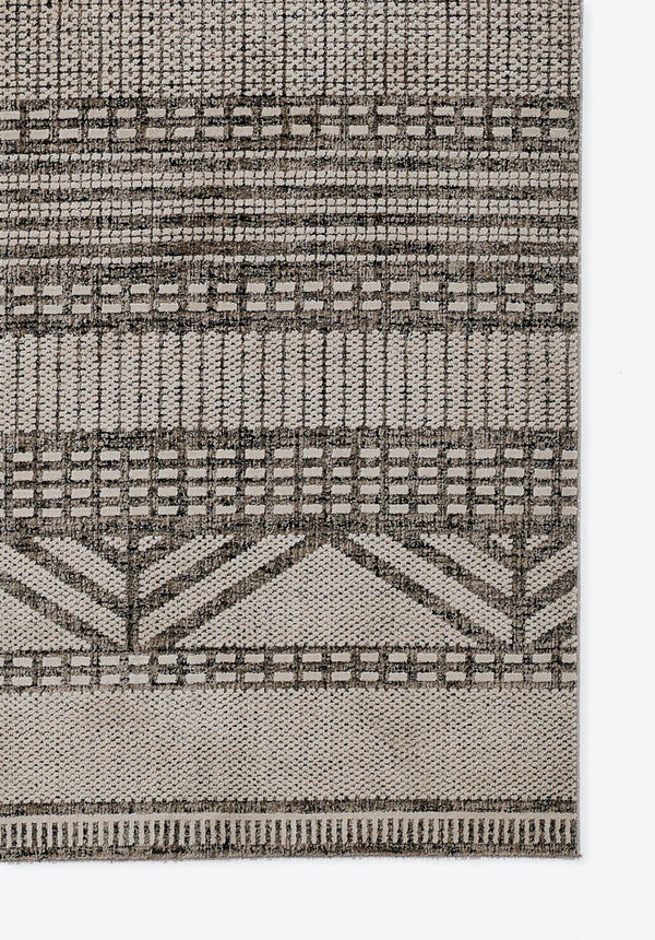 Momeni Noho NO-01 Machine Made Contemporary Geometric Indoor Area Rug Sand 9'3" x 12'6" NOHO0NO-01SND93C6