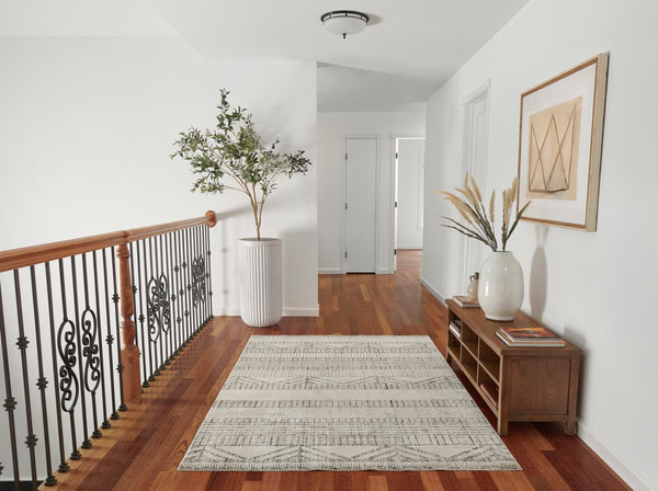 Momeni Noho NO-01 Machine Made Contemporary Geometric Indoor Area Rug Sand 9'3" x 12'6" NOHO0NO-01SND93C6