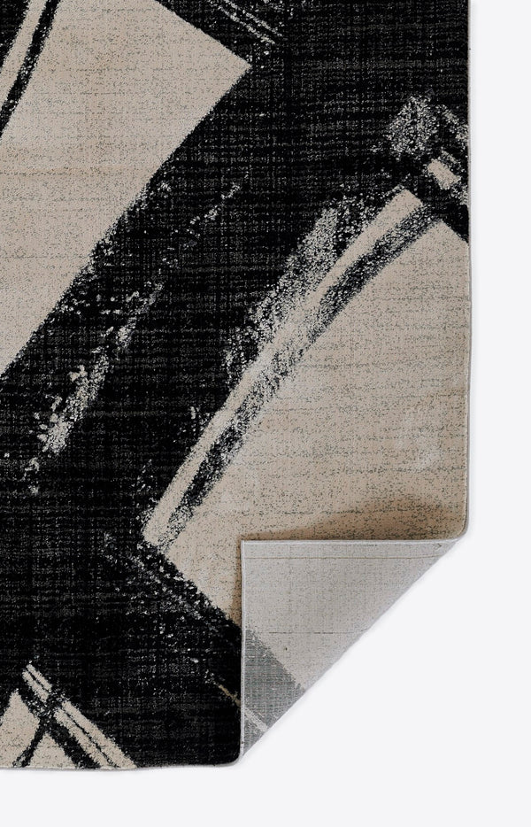 Momeni Noho NO-02 Machine Made Contemporary Abstract Indoor Area Rug Ivory 9'3" x 12'6" NOHO0NO-02IVY93C6