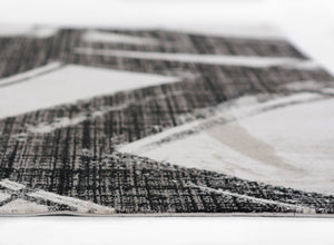 Momeni Noho NO-02 Machine Made Contemporary Abstract Indoor Area Rug Ivory 9'3" x 12'6" NOHO0NO-02IVY93C6