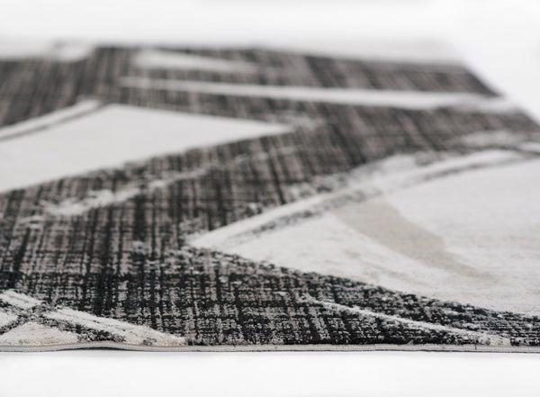 Momeni Noho NO-02 Machine Made Contemporary Abstract Indoor Area Rug Ivory 9'3" x 12'6" NOHO0NO-02IVY93C6