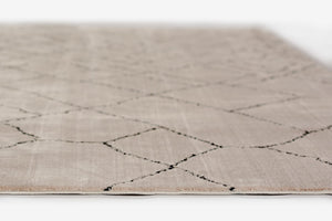 Momeni Noho NO-05 Machine Made Contemporary Moroccan Indoor Area Rug Ivory 9'3" x 12'6" NOHO0NO-05IVY93C6