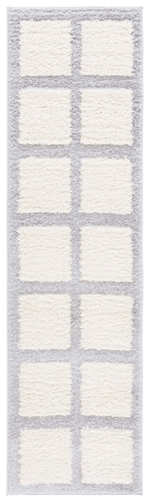 Safavieh Norway 204 Modern Power Loomed Rug Grey / Ivory NOR204F-9