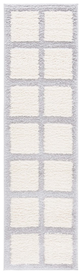 Safavieh Norway 204 Modern Power Loomed Rug Grey / Ivory NOR204F-9
