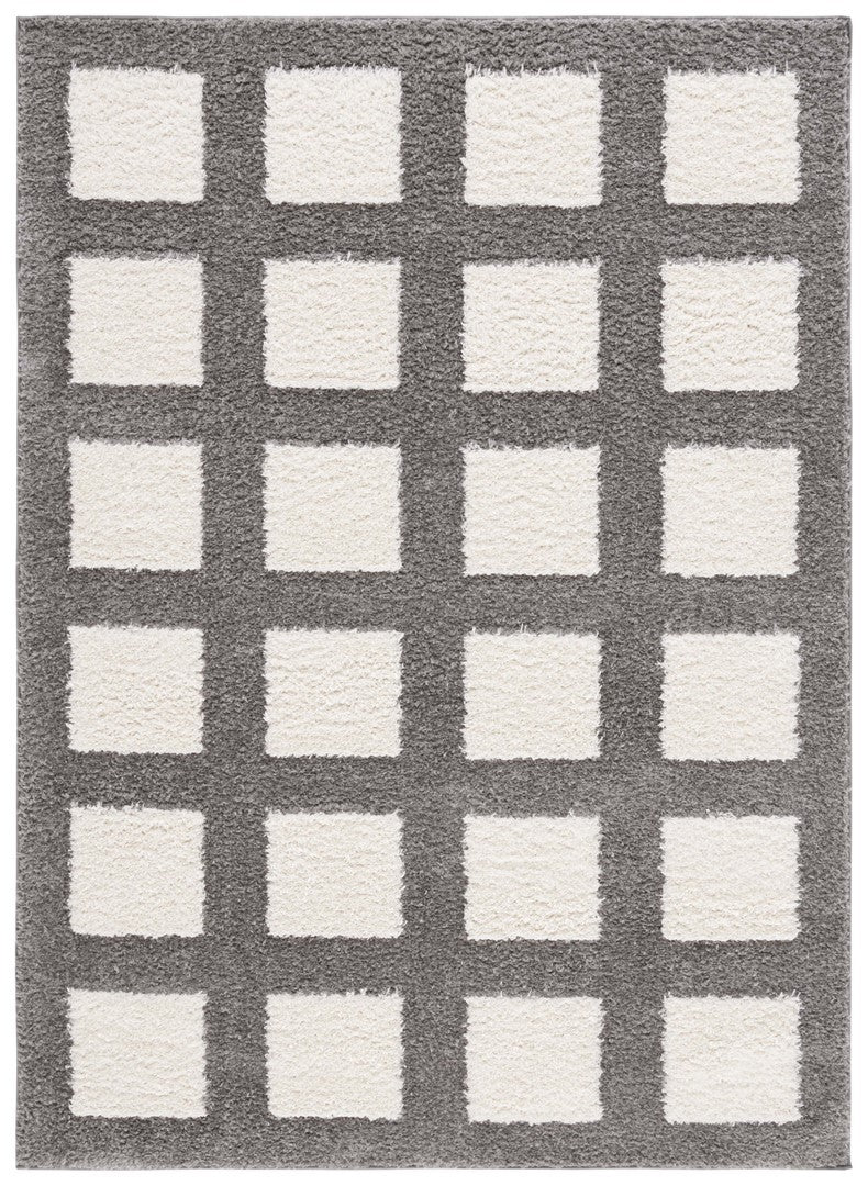 Safavieh Norway 204 Modern Power Loomed Rug Grey / Ivory NOR204F-9