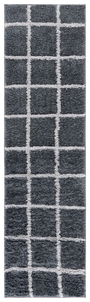 Safavieh Norway 206 Modern Power Loomed Rug Dark Grey / Light Grey NOR206F-9