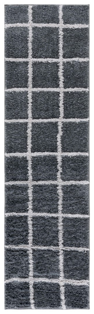 Safavieh Norway 206 Modern Power Loomed Rug Dark Grey / Light Grey NOR206F-9