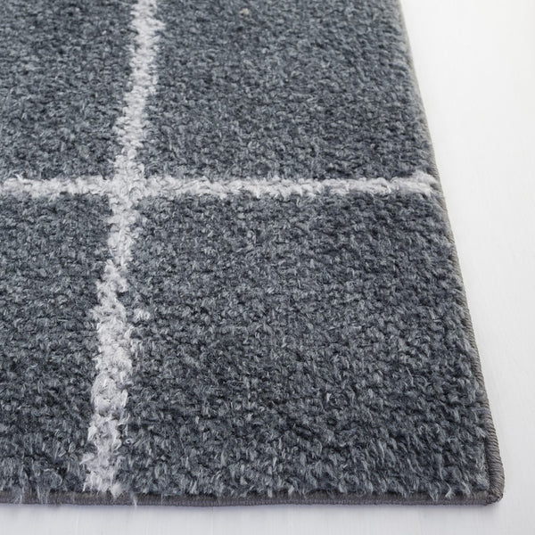 Safavieh Norway 206 Modern Power Loomed Rug Dark Grey / Light Grey NOR206F-9