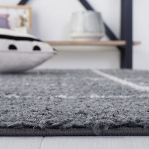 Safavieh Norway 206 Modern Power Loomed Rug Dark Grey / Light Grey NOR206F-9