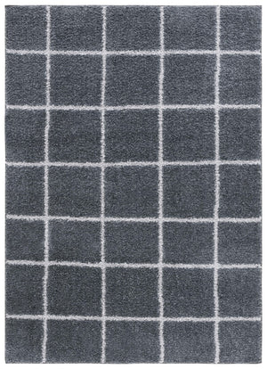 Safavieh Norway 206 Modern Power Loomed Rug Dark Grey / Light Grey NOR206F-9