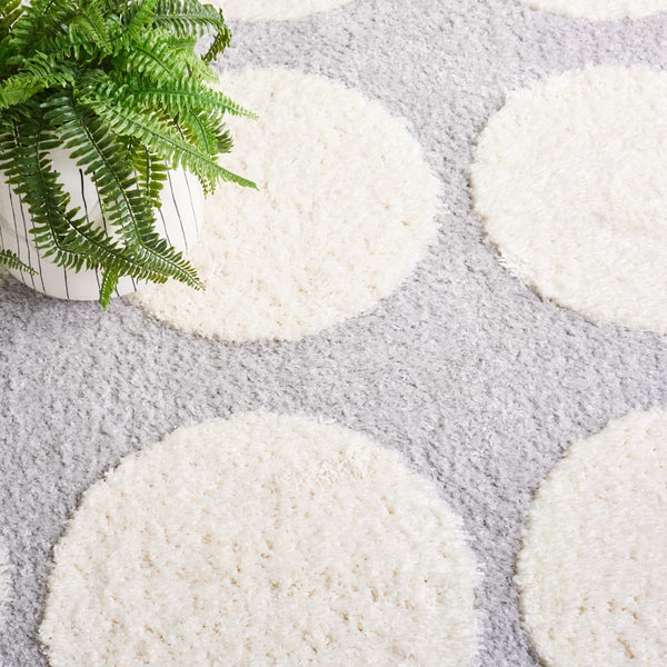 Safavieh Norway 208 Modern Power Loomed Rug Grey / Ivory NOR208F-9