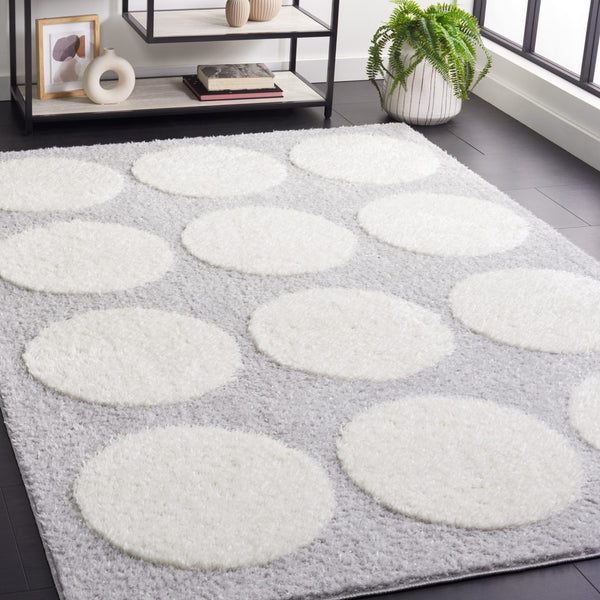 Safavieh Norway 208 Modern Power Loomed Rug Grey / Ivory NOR208F-9