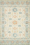 Norabel NOR-01 100% Wool Pile Hooked Contemporary Rug