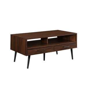 Walker Edison Nora Contemporary/Modern 40" Coffee Table with Hairpin Legs NORL1KDW