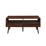 Walker Edison Nora Contemporary/Modern 40" Coffee Table with Hairpin Legs NORL1KDW