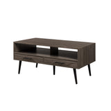 Walker Edison Nora Contemporary/Modern 40" Coffee Table with Hairpin Legs NORL1KSG