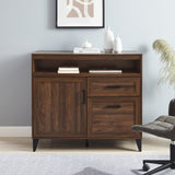 Walker Edison Norman Modern/ 42" Wood Secretary Desk NORMHO42DW