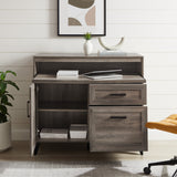 Walker Edison Norman Modern/ 42" Wood Secretary Desk NORMHO42GW