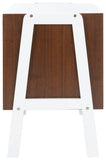 Safavieh Winchester Night Stand  Walnut / White NST1400B