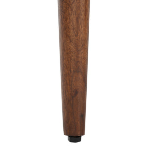 Marion Elegant 1 Drawer Nightstand with Marble Top - Stylish Walnut Design for Your Bedroom Decor