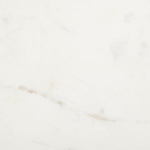 Marion Elegant 1 Drawer Nightstand with Marble Top - Stylish Walnut Design for Your Bedroom Decor