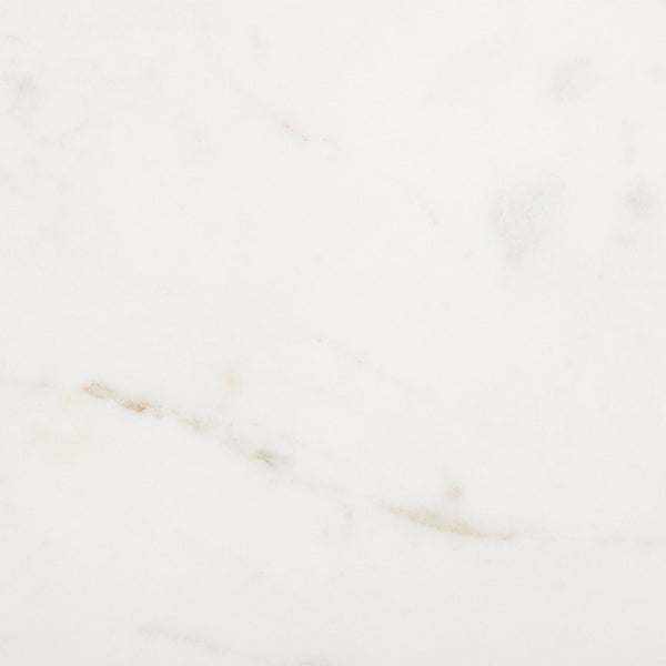 Marion Elegant 1 Drawer Nightstand with Marble Top - Stylish Walnut Design for Your Bedroom Decor