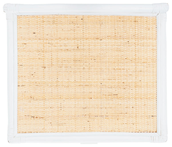 Safavieh Bea 1 Drawer 1 Shelf Nightstand White / Natural NST4000B