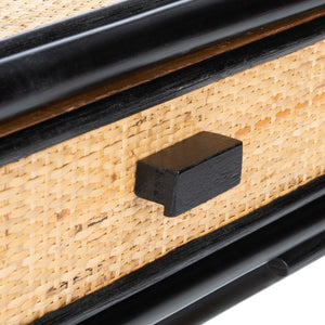 Bali 1 Drawer 1 Shelf Nightstand