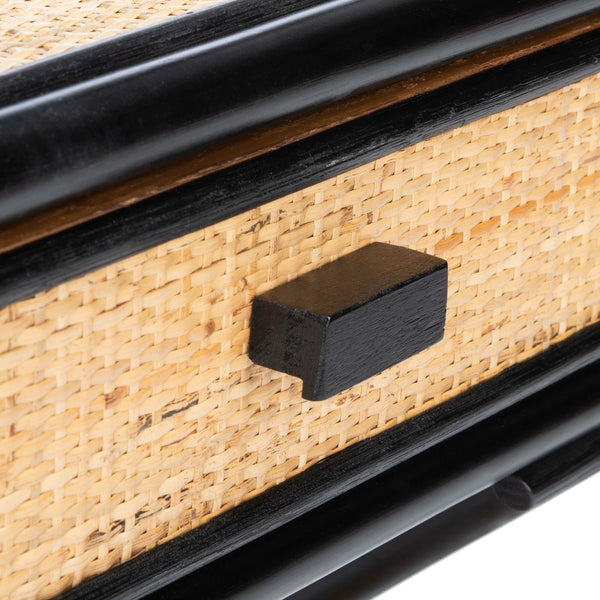 Bali 1 Drawer 1 Shelf Nightstand