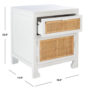 Safavieh Dave 1 Drawer 1 Door Nightstand NST4003C